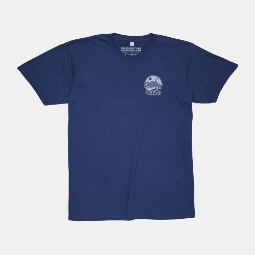 Keen Vêtements En Ligne | T-Shirts Keen Mountains To Sea' Homme Bleu Marine (FRZ267493)